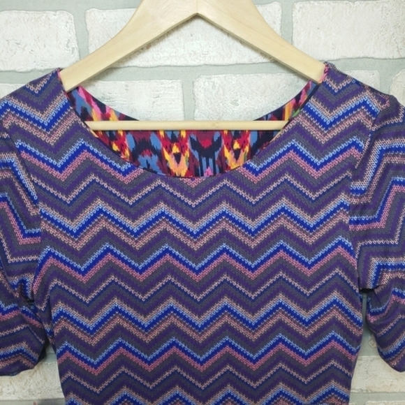 YOUNGLAND Reversible Short Sleeve Casual Dress Size 16 - Picture 6 of 12